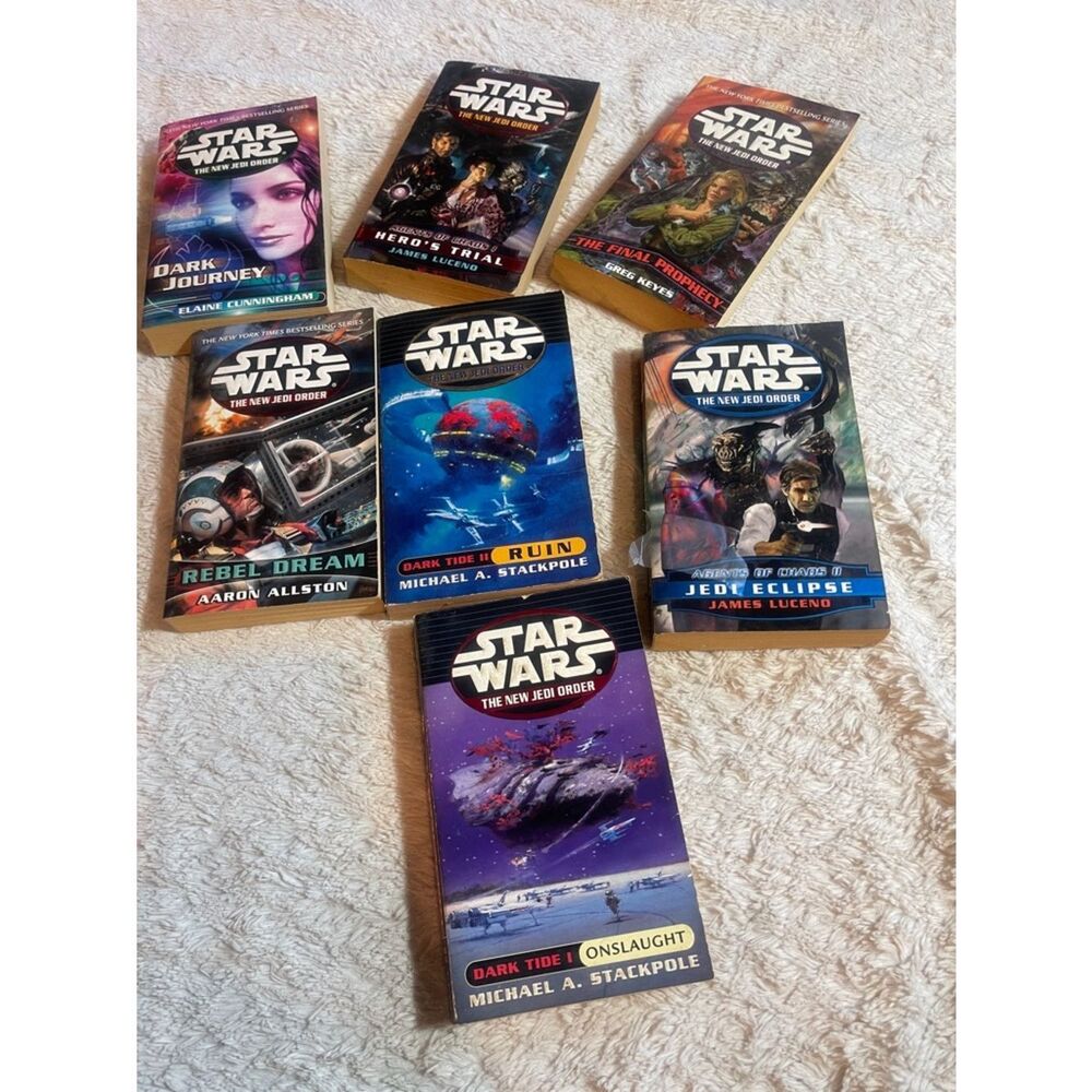 Star Wars the new Jedi order Paperback Set